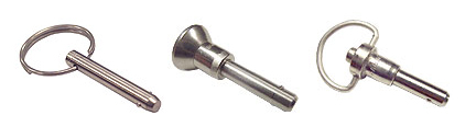 B HDL 5/16" X 3-1/2" GRIP 17-4 STAINLESS AVIBANK BALL LOCK QUICK RELEASE PIN 