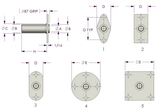 Lightweight Receptacles