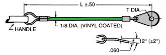 Ground Handling Pin Lanyard