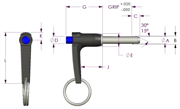 買っ たった Ａｖｉｂａｎｋ ＢＡＬＬ－ＬＯＫ ＳＩＮＧＬＥＡＣＴＩＮＧ ＰＩＮＳ Ｒ ＨＡＮ ｔ２インチ用 6個 (BLC6R20S) その他 